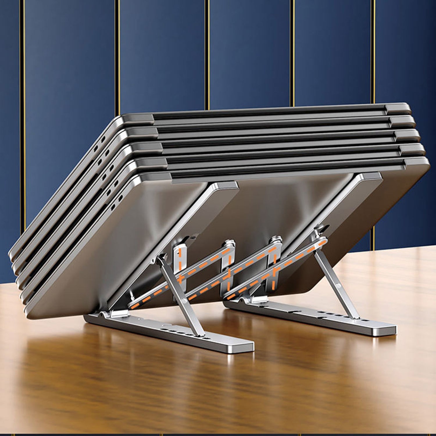 Adjustable Foldable Aluminium Laptop Stand